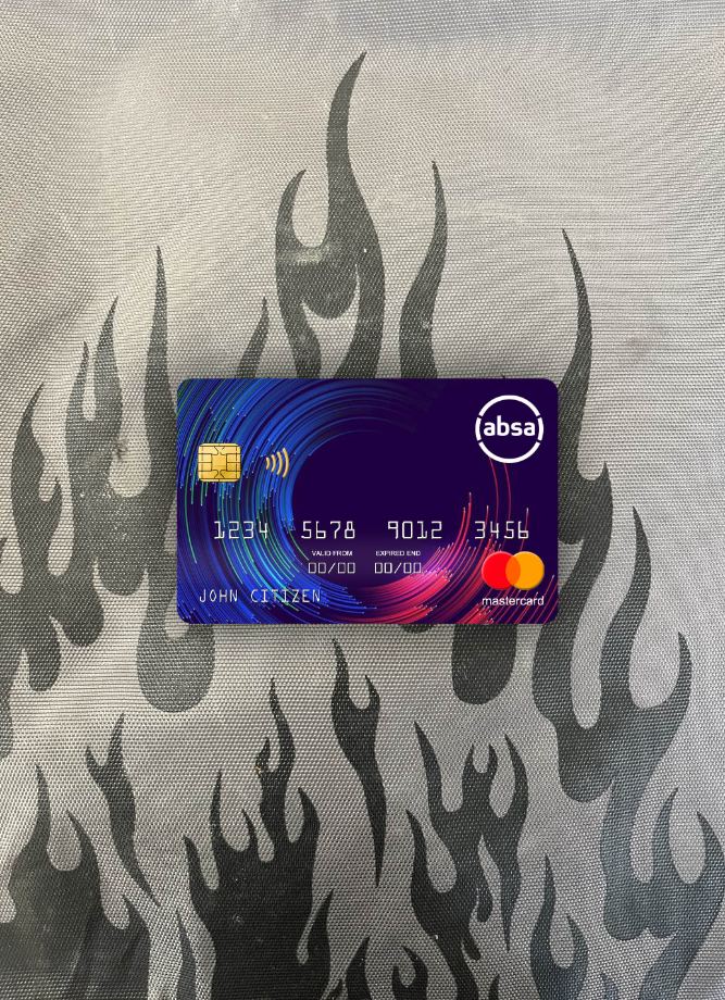 Download South Africa ABSA bank mastercard photolook front Photoshop template